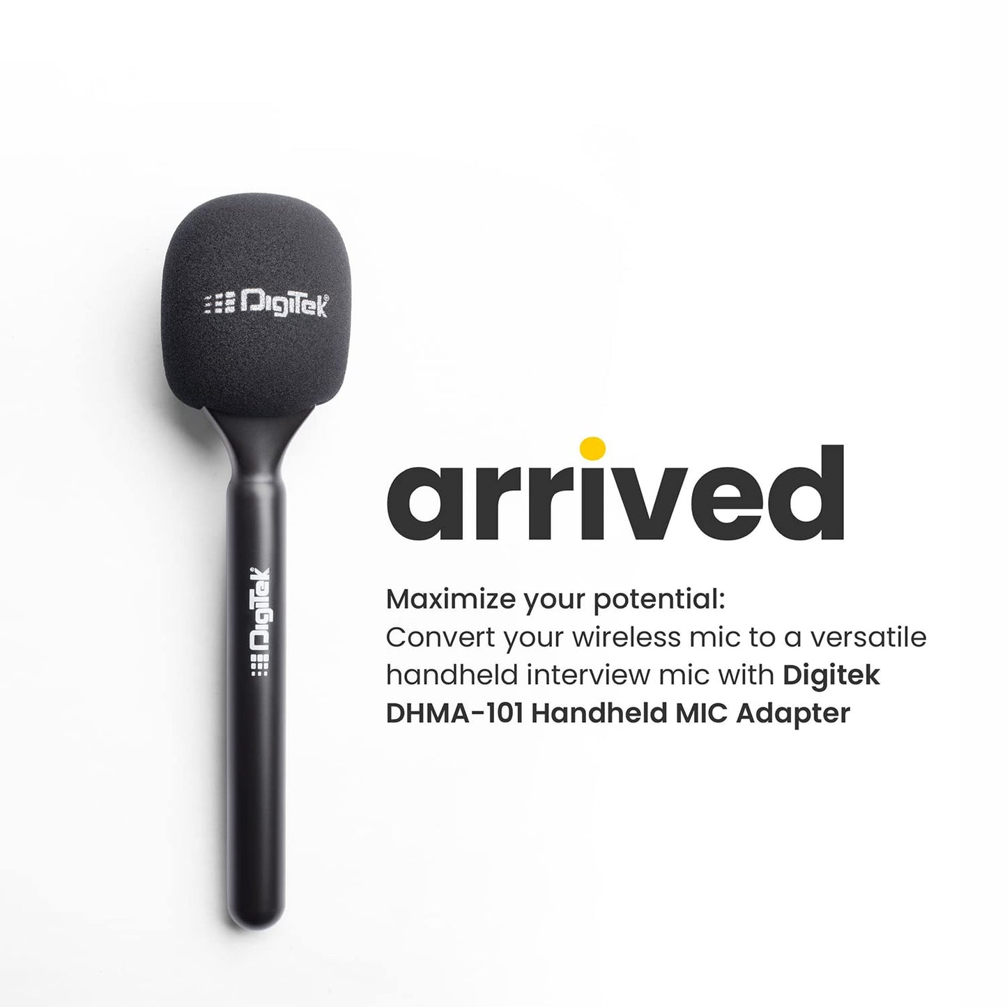 Digitekยฎ DWM 101 Wireless Microphone Noise Reduction, for DSLR Camera, Android & iOS Smartphones