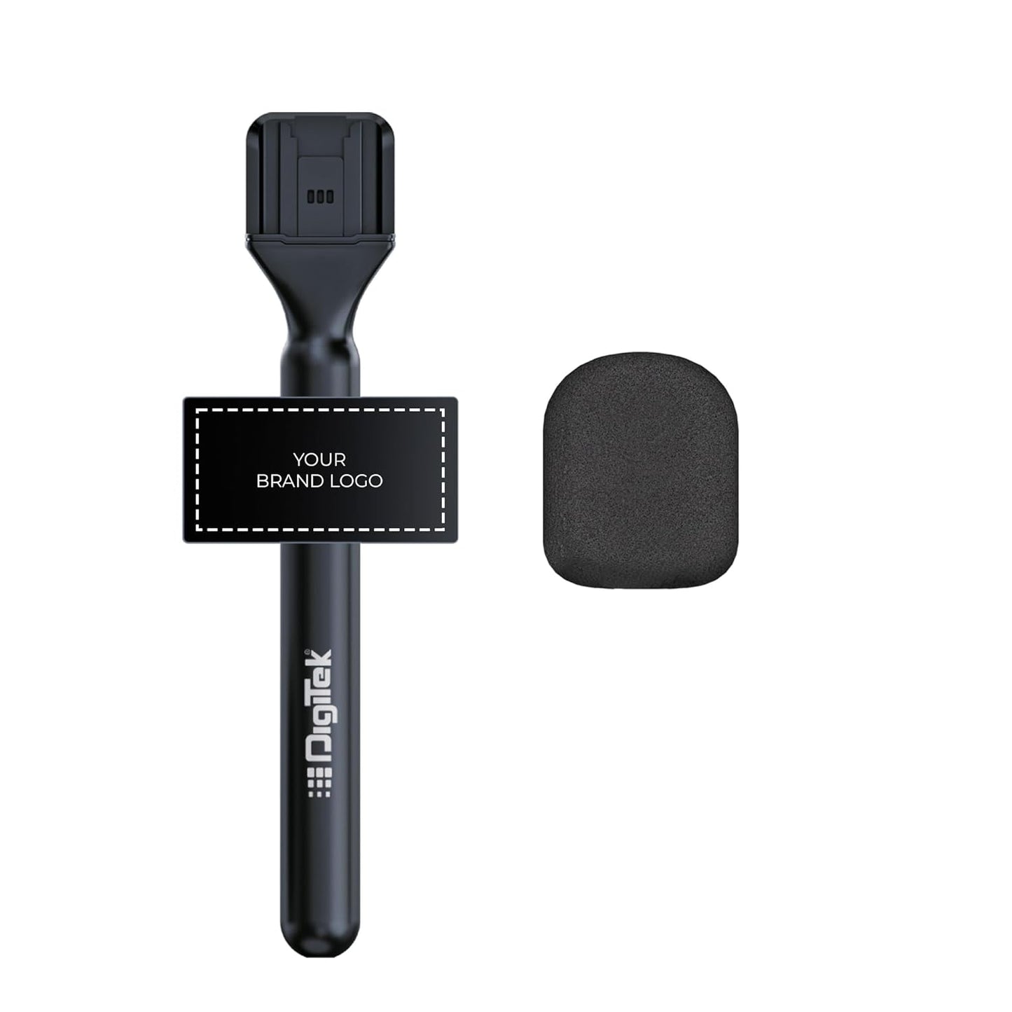 Digitekยฎ DWM 101 Wireless Microphone Noise Reduction, for DSLR Camera, Android & iOS Smartphones