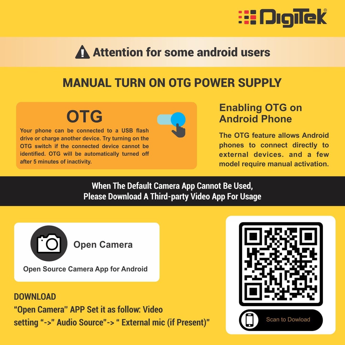 Digitekยฎ DWM 101 Wireless Microphone Noise Reduction, for DSLR Camera, Android & iOS Smartphones
