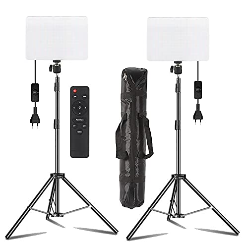 Eloies® Bi-Color LED Video Soft Light 2 Panel Kit