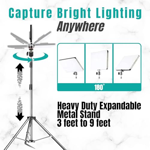 Eloies® Bi-Color LED Video Soft Light 2 Panel Kit