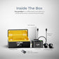 DIGITEK® DWM-116 2-in-1 Wireless Microphone, Magnetic Clip, for Cameras & Smartphones