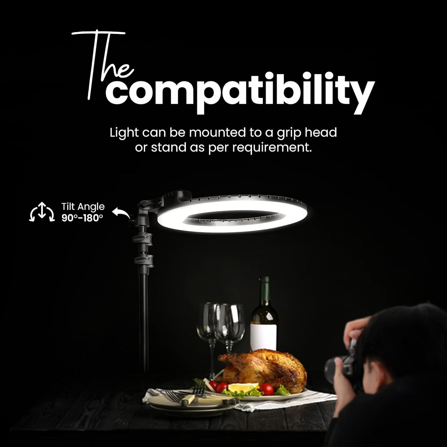 Profesional 46cm (18 Inch) LED Ring Light
