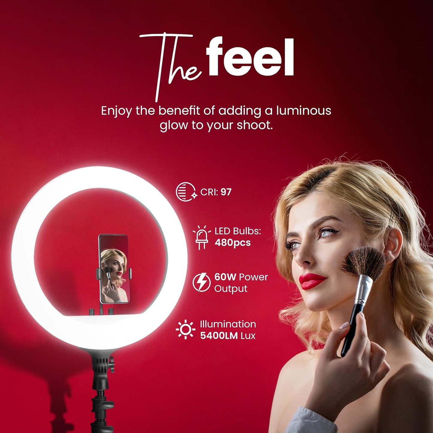 Profesional 46cm (18 Inch) LED Ring Light
