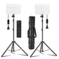 Eloies® Bi-Color LED Video Soft Light 2 Panel Kit