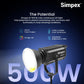 Simpex M-500 BI, High-Performance Continuous LED Light With 500W Power Output Perfectly designed for Professionals